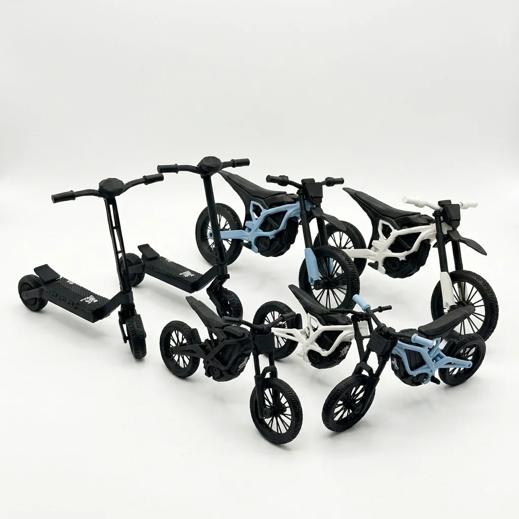 Miniaturowe modele Surron i Kukirin drukowane w 3D — SZM3D